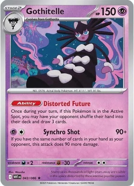 Gothitelle card front