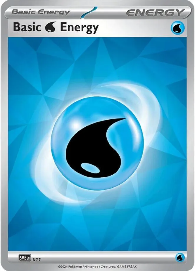 Basic Water Energy card front