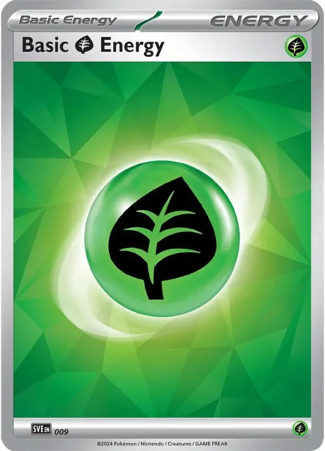 Basic Grass Energy card front