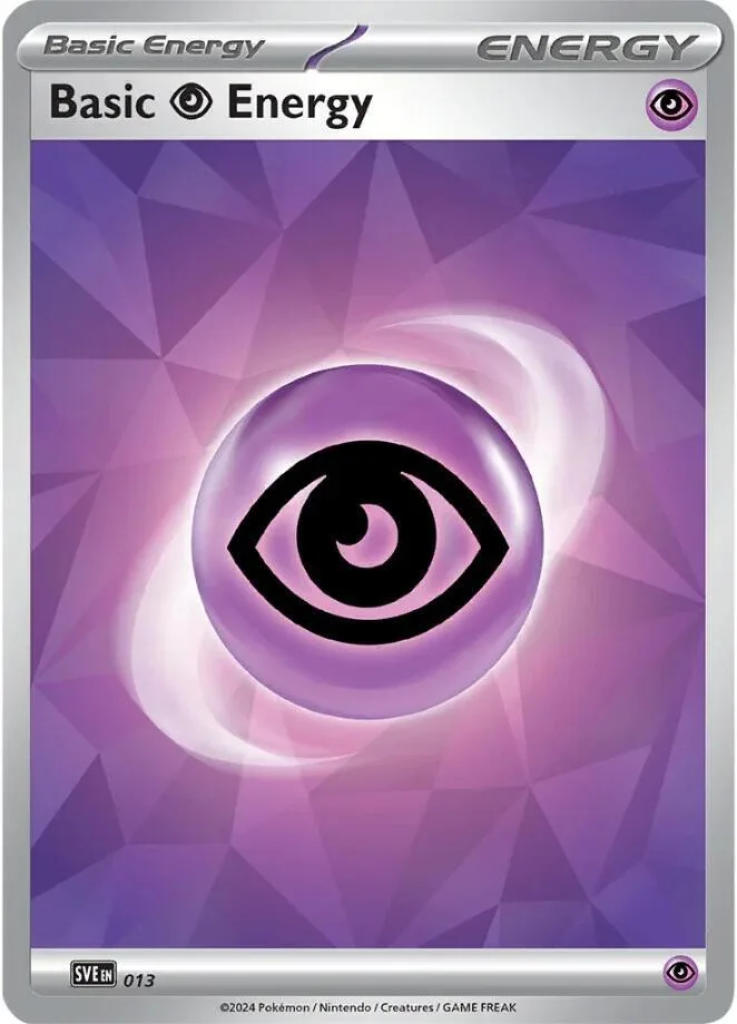 Basic Psychic Energy card front