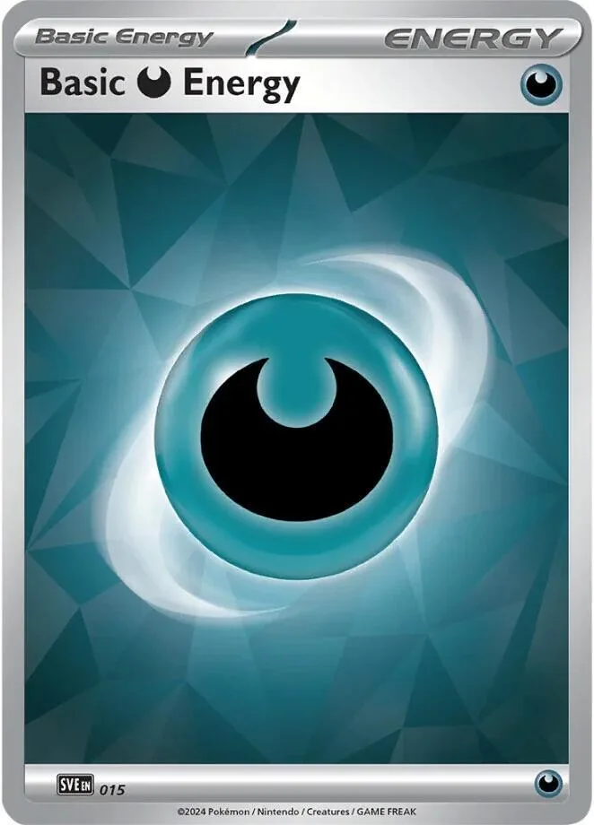 Basic Darkness Energy card front