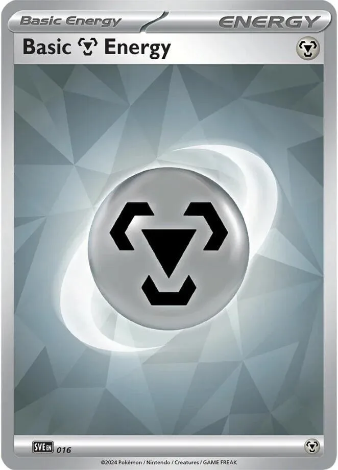 Basic Metal Energy card front