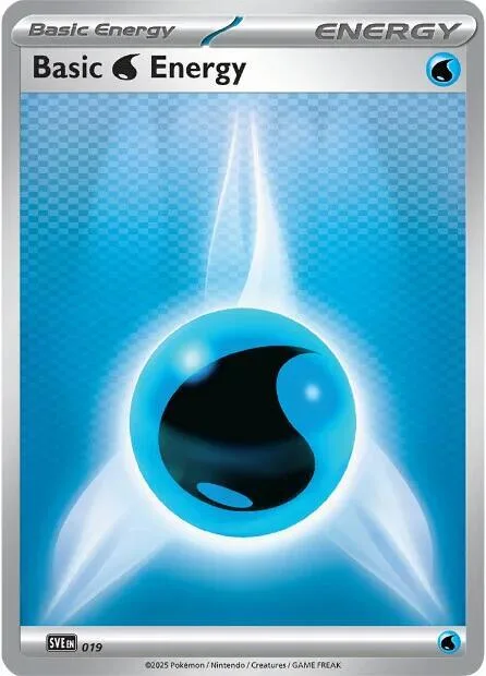 Basic Water Energy card front
