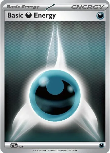 Basic Darkness Energy card front