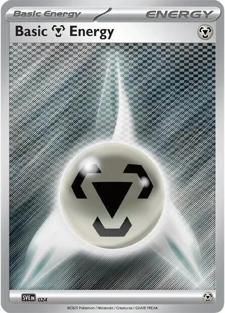 Basic Metal Energy card front