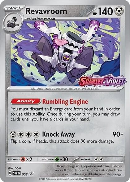 Revavroom (Prerelease) card front