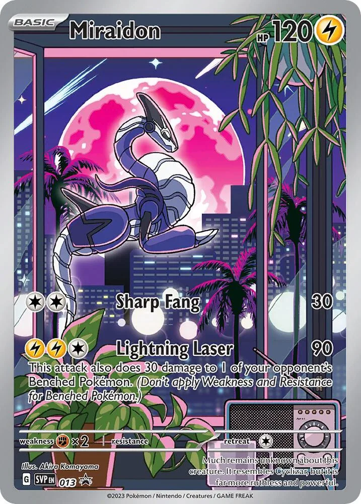 Miraidon card front