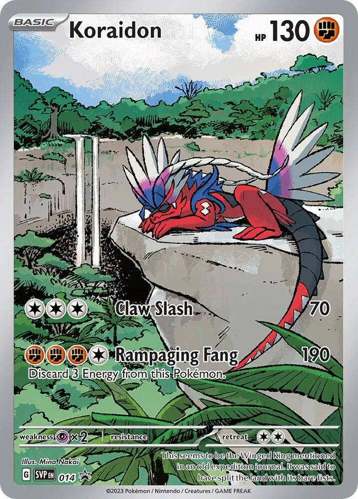 Koraidon card front