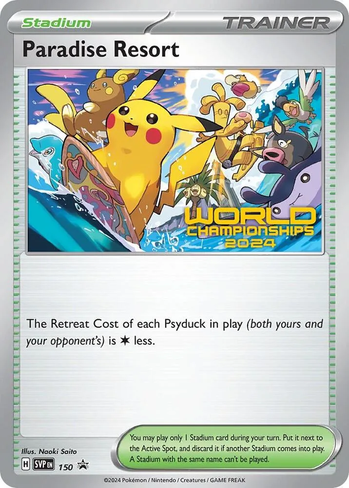 Paradise Resort (World Championships 2024) Normal card