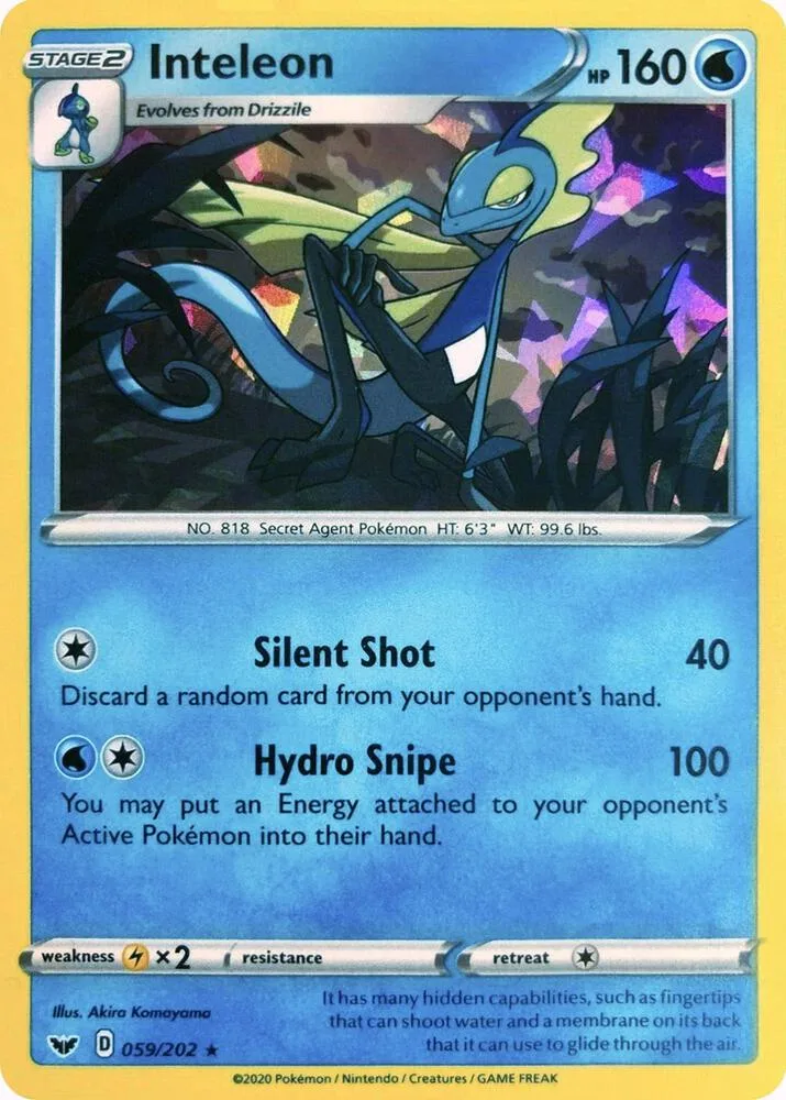 Inteleon (Cracked Ice Holo) thumbnail