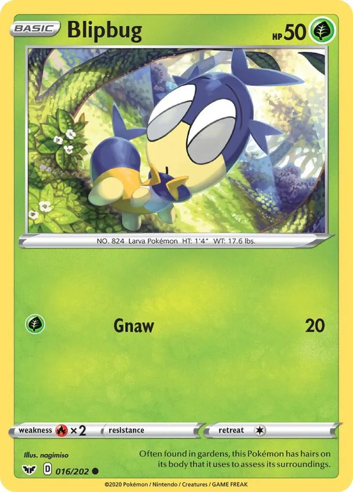 Blipbug card front