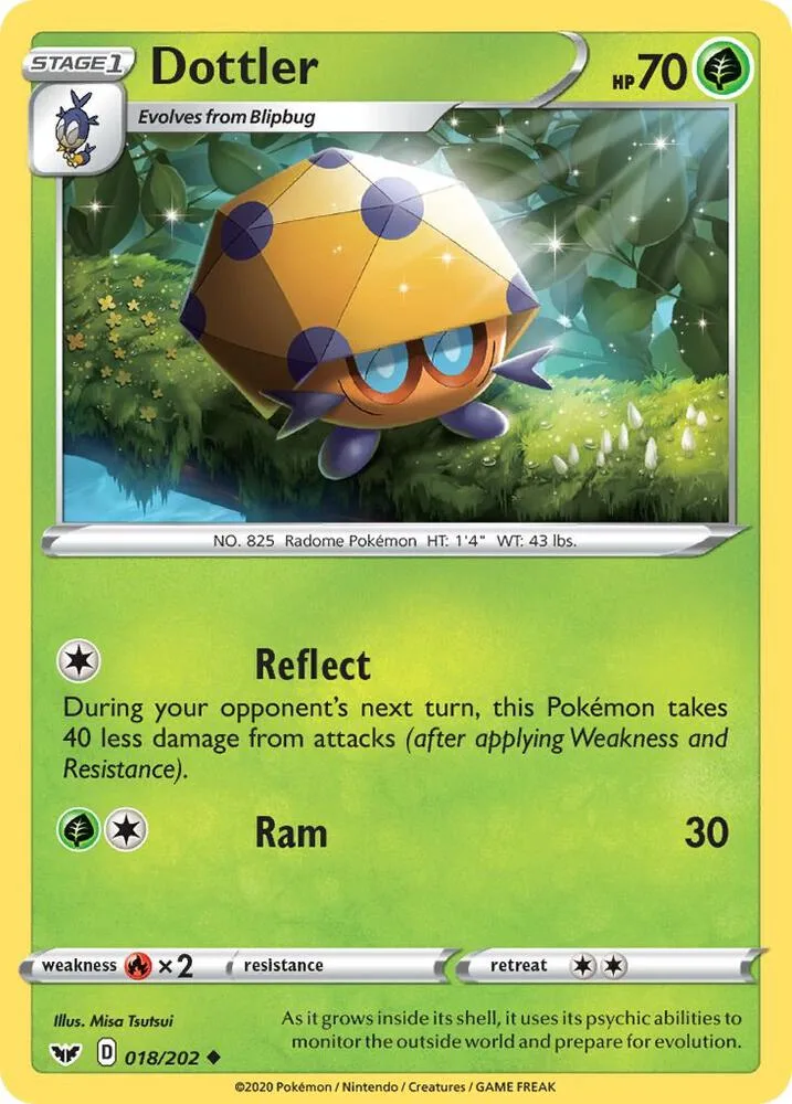 Dottler card front