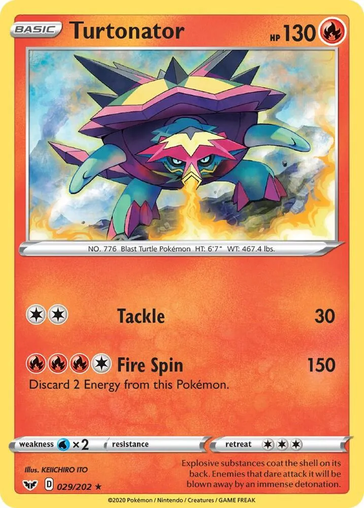 Turtonator card front