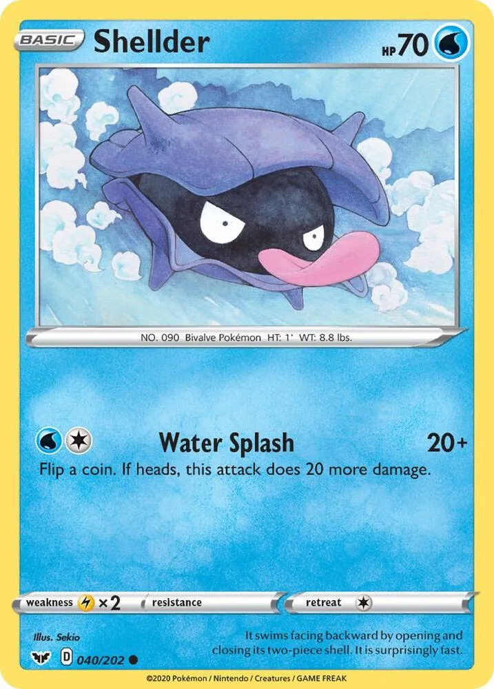 Shellder card front