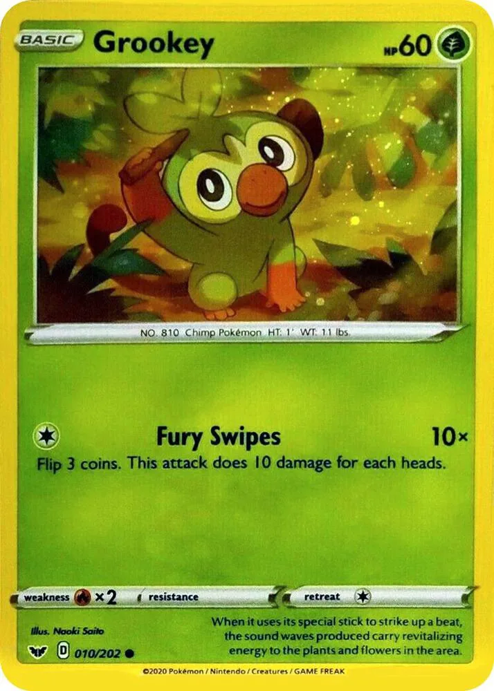 Grookey (Cosmos Holo) thumbnail