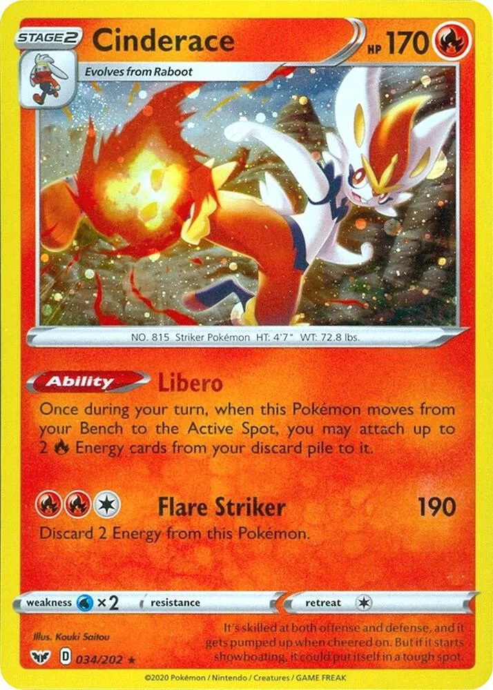 Cinderace (Cosmos Holo) thumbnail