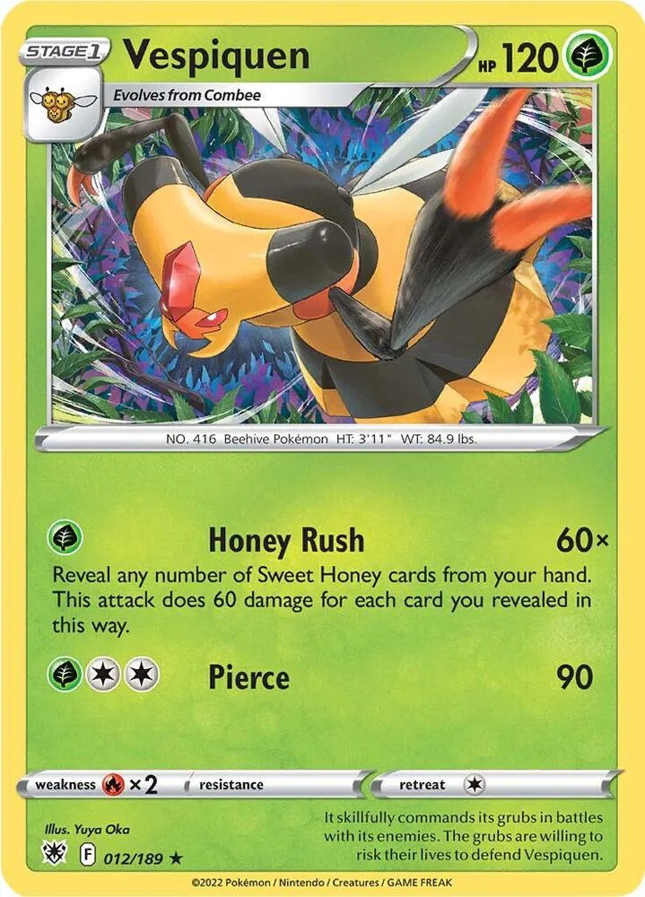 Vespiquen card front