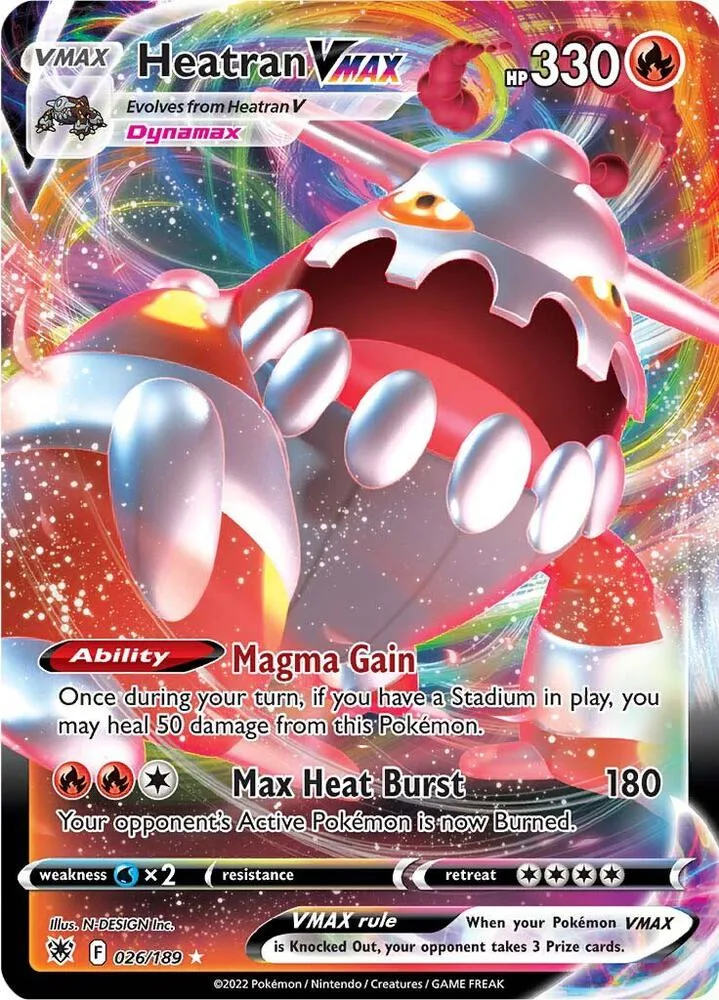 Heatran VMAX card front