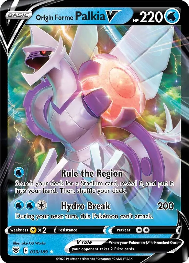 Origin Forme Palkia V card front