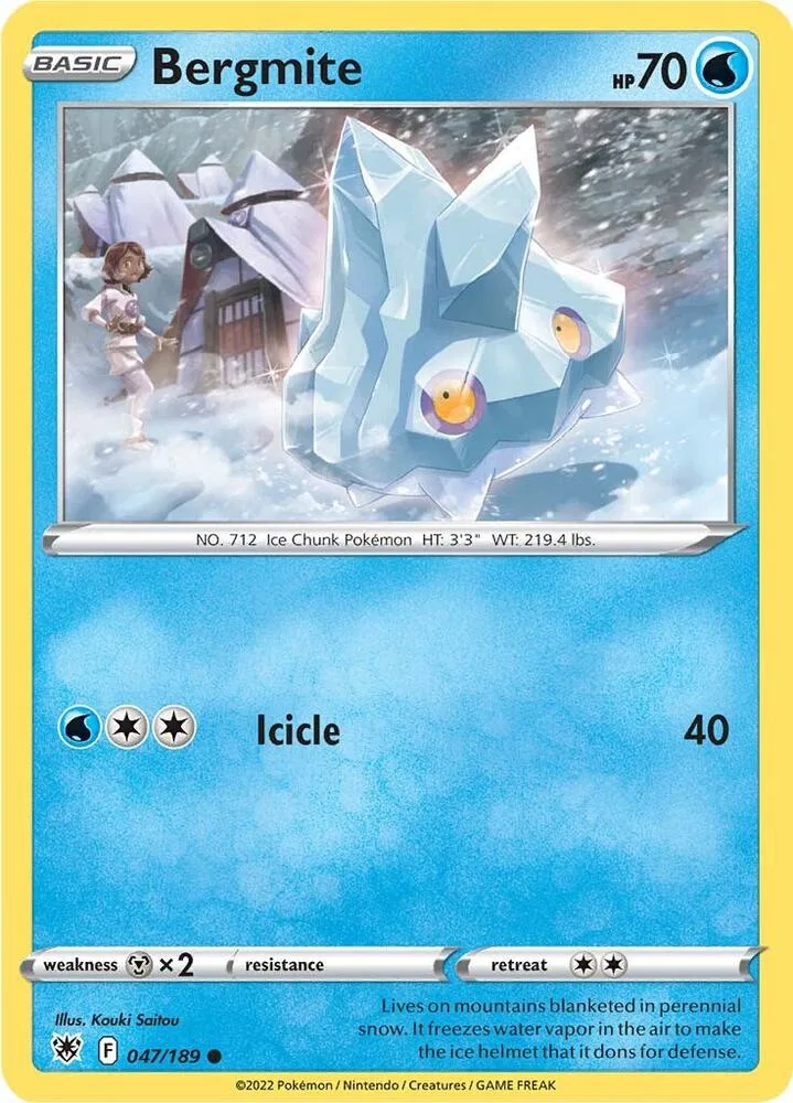 Bergmite card front