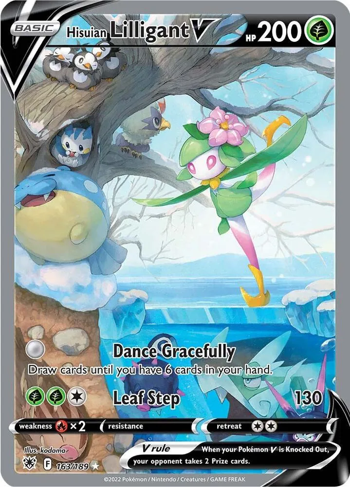 Hisuian Lilligant V (Alternate Full Art) Holofoil card