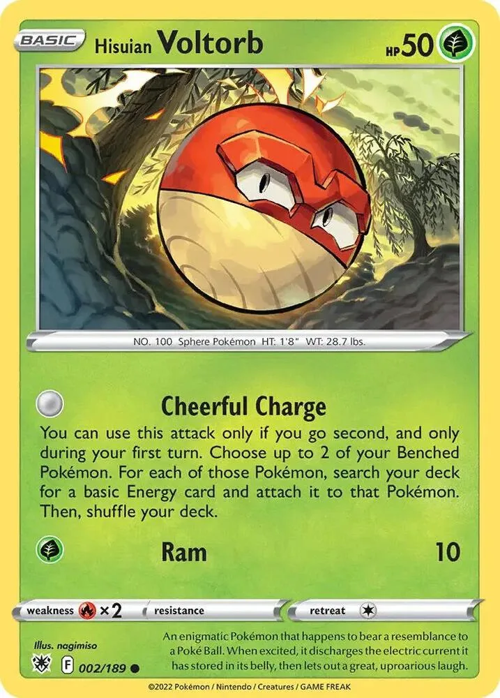 Hisuian Voltorb (Cosmos Holo) thumbnail