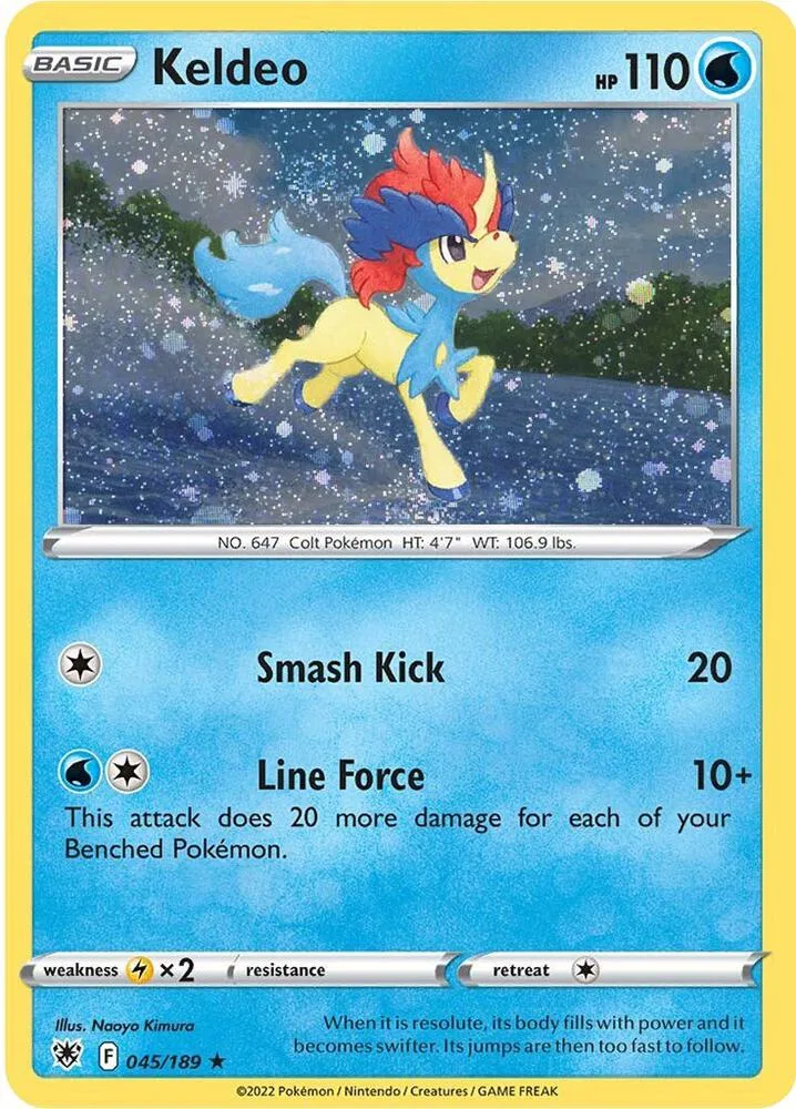 Keldeo (Cosmos Holo) thumbnail
