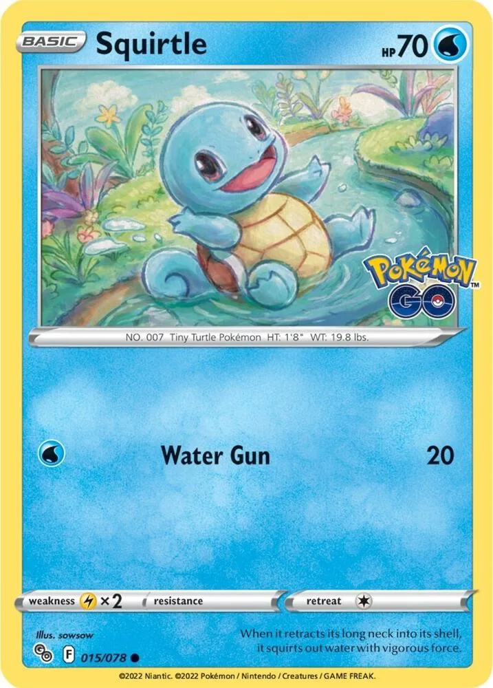 Squirtle card front