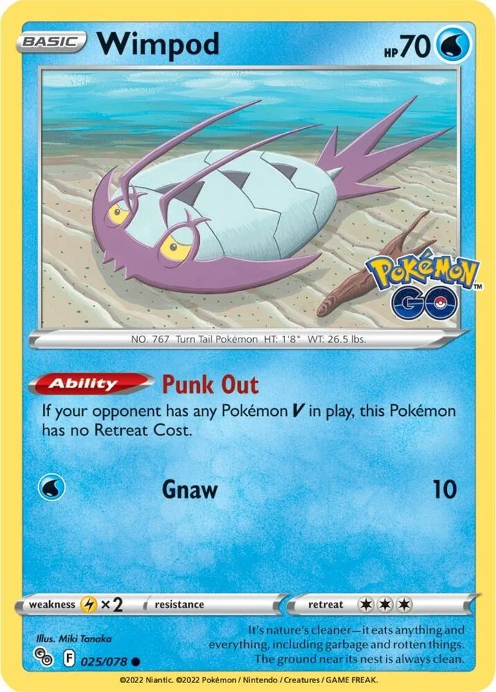 Wimpod card front