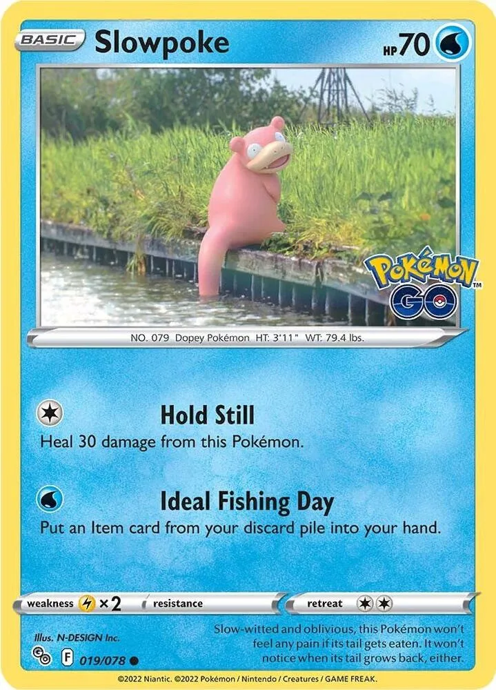 Slowpoke card front