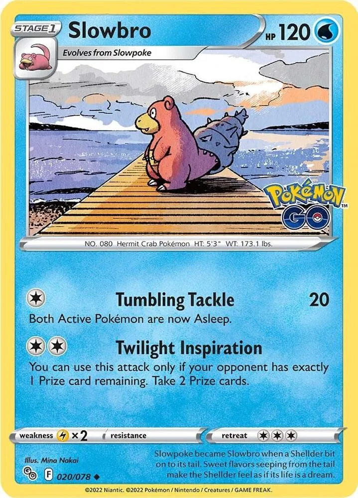 Slowbro card front