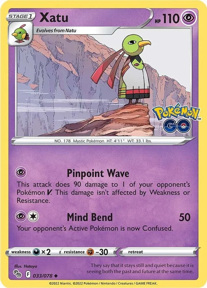 Xatu card front