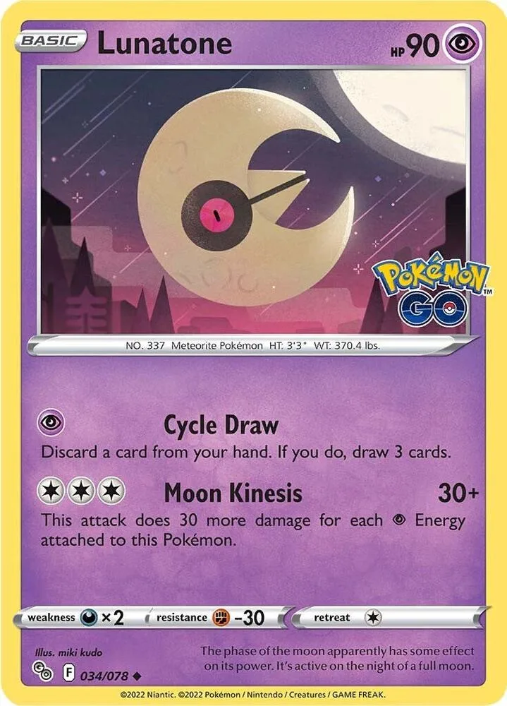 Lunatone card front