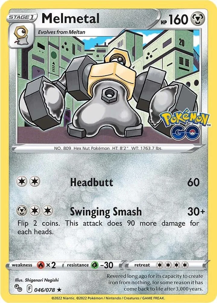 Melmetal card front
