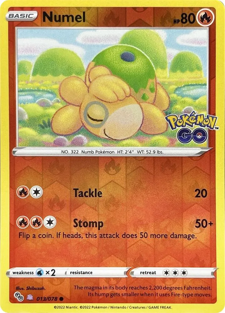 Numel (Peelable Ditto) card front