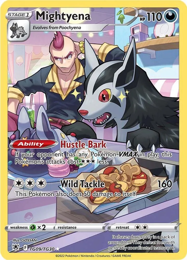 Mightyena card front