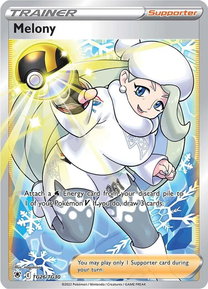 Melony card front