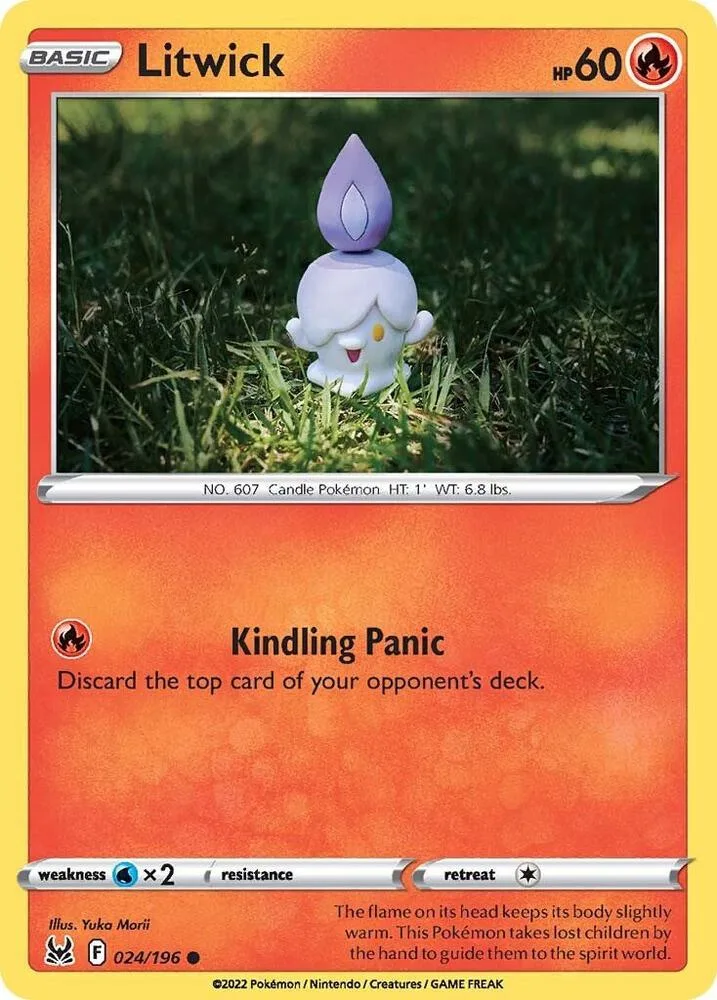 Litwick card front