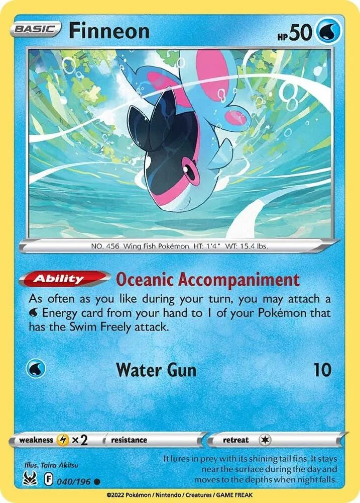Finneon card front