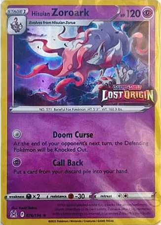 Hisuian Zoroark (Set Stamp) thumbnail
