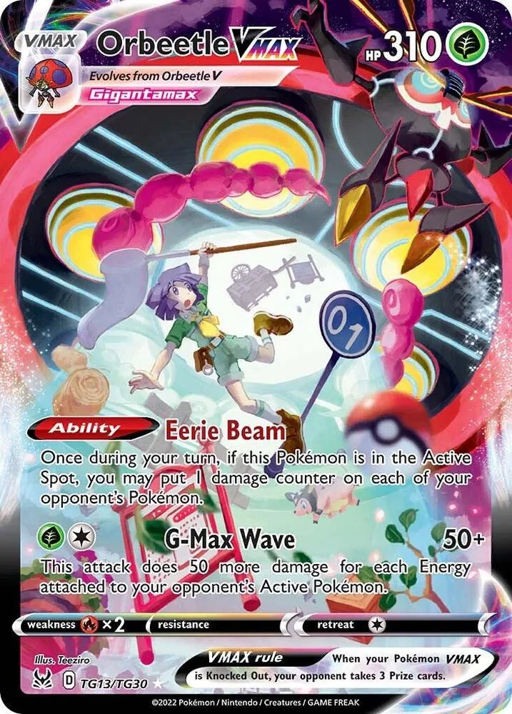 Orbeetle VMAX card front