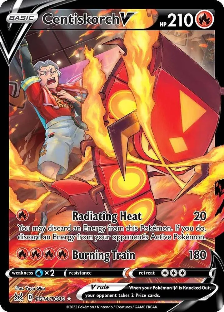 Centiskorch V card front