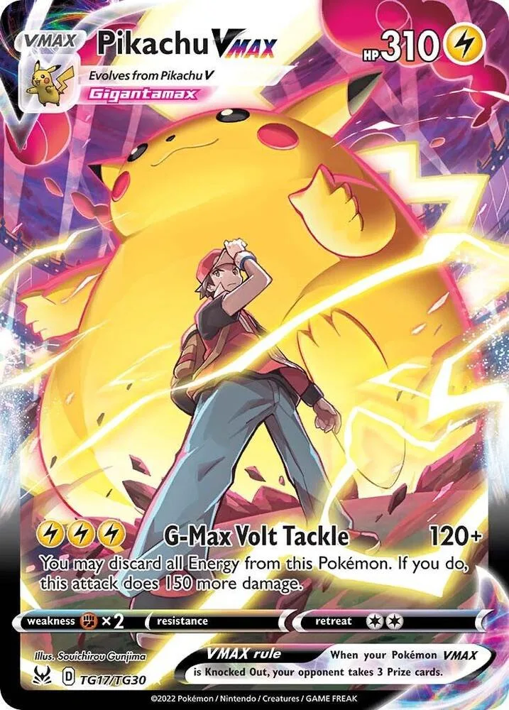 Pikachu VMAX card front