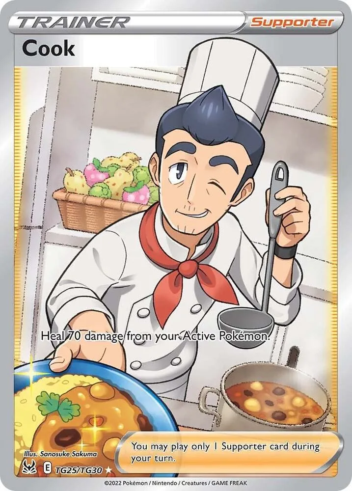 Cook card front