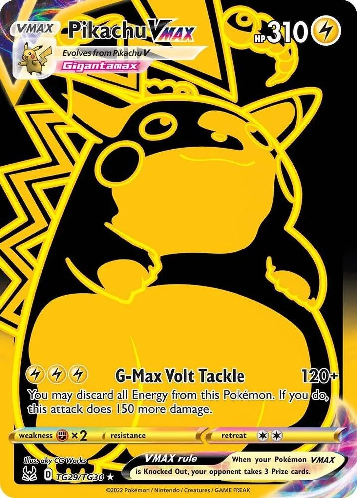 Pikachu VMAX (Secret) card front
