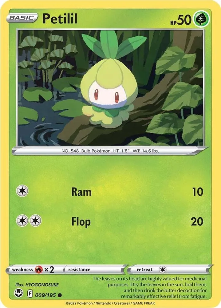 Petilil card front