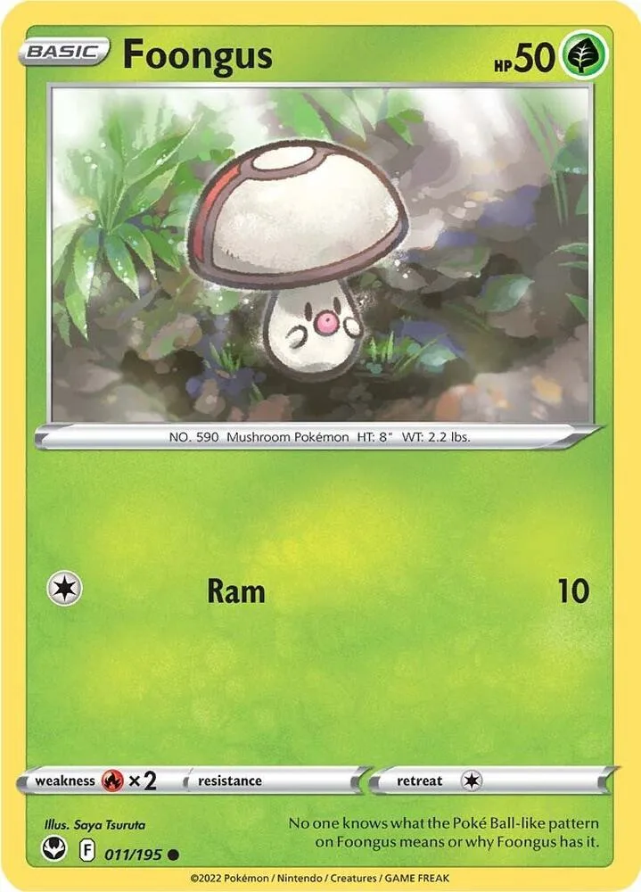 Foongus card front