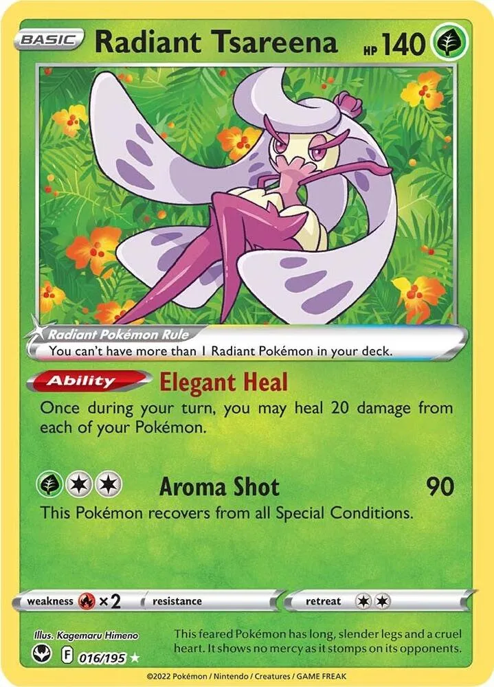 Radiant Tsareena card front