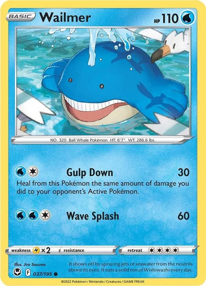 Wailmer card front