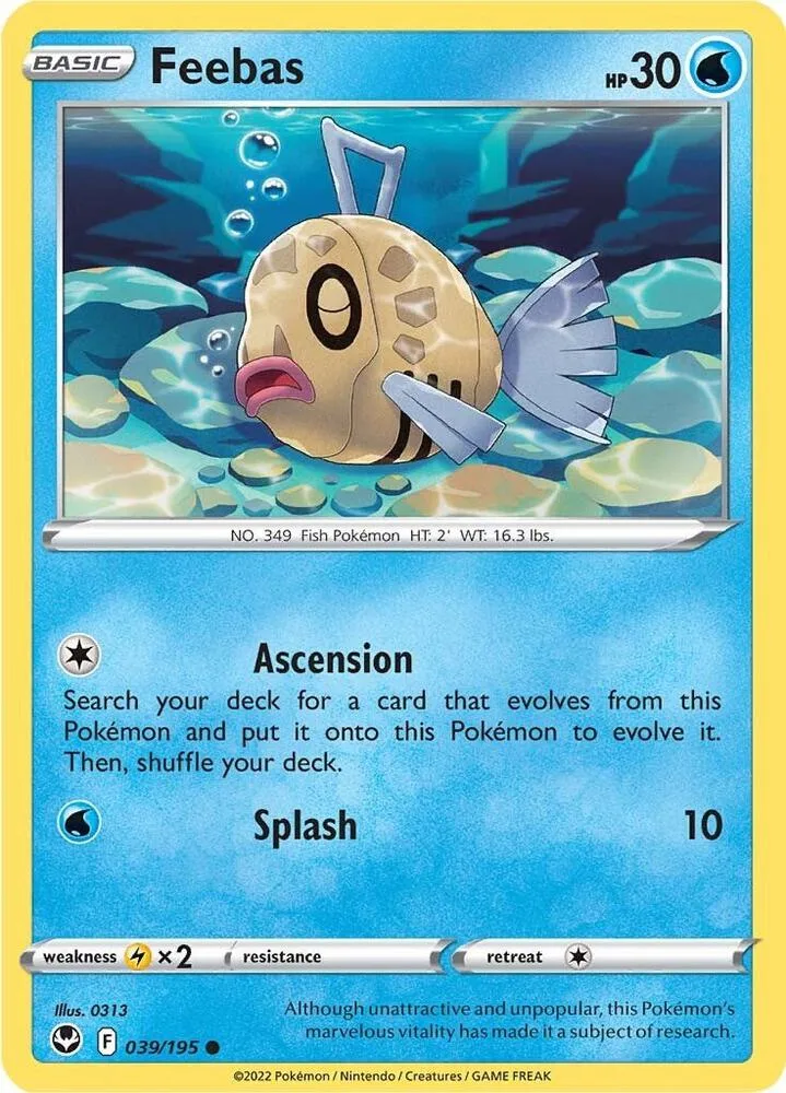 Feebas card front